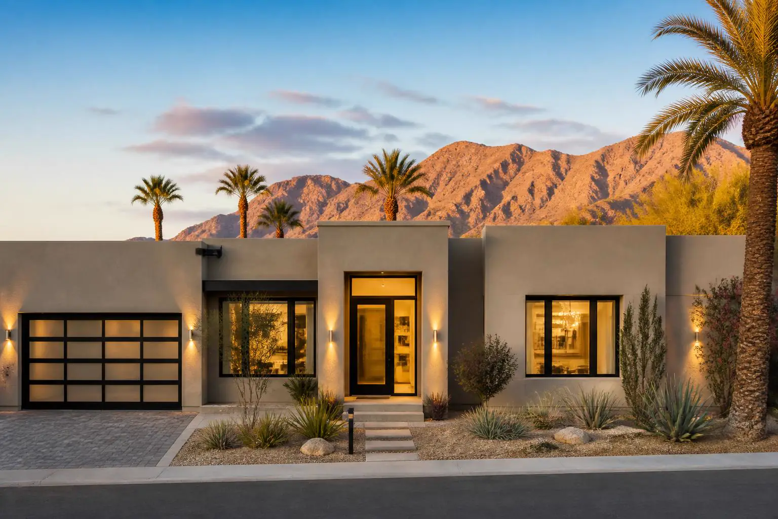 Energy-efficient replacement windows on a Las Vegas home